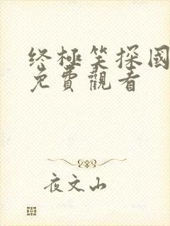 终极笑探国语版免费观看