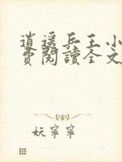 逍遥兵王小说免费阅读全文