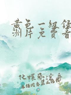 黄色一级录像亚洲片免费看