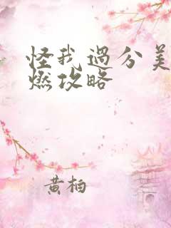 怪我过分美丽昆燃攻略