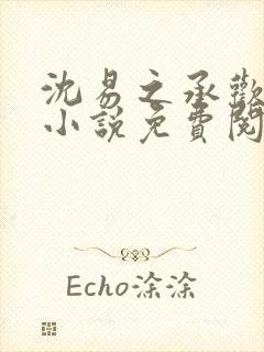 沈易之承欢谢渊小说免费阅读