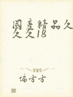 国产精品久久久久久18