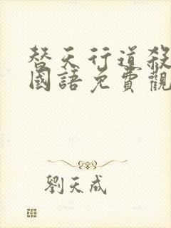 替天行道杀兄弟国语免费观看