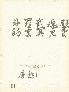 斗罗武魂殿时代的云冥免费阅读