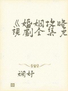 《婚姻攻略》电视剧全集免费观看