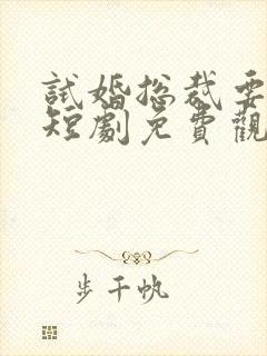 试婚总裁要娶我短剧免费观看