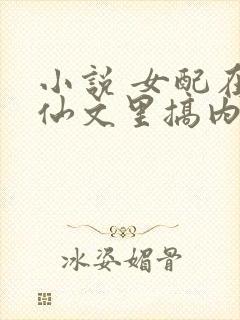 小说 女配在修仙文里搞内卷