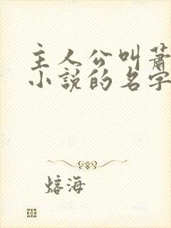 主人公叫萧凡的小说的名字