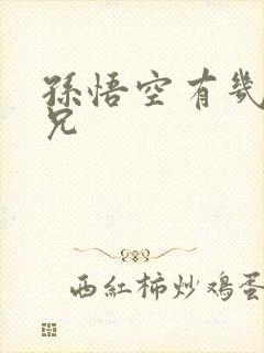 孙悟空有几个师兄