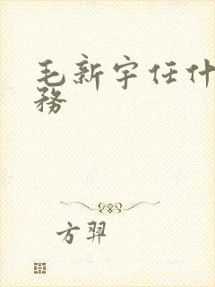 毛新宇任什么职务