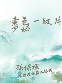 黄色一级片风骚少妇