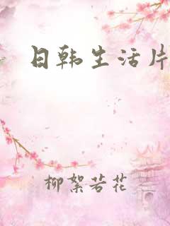 日韩生活片av