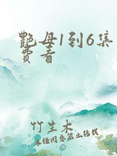 艳母1到6集免费看