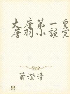 大唐第一皇太子唐羽小说完整版