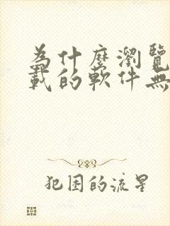 为什么浏览器下载的软件无法打开