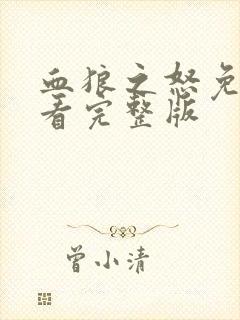 血狼之怒免费观看完整版