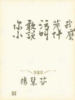 你敢污蔑我原著小说叫什么