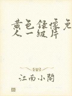 黄色录像免费女人一级片