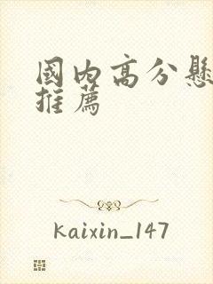 国内高分悬疑剧推荐