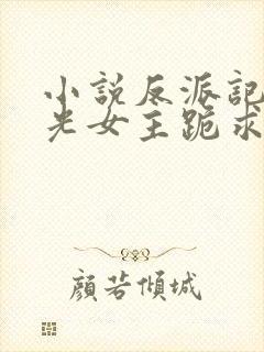 小说反派记忆曝光女主跪求我原谅免费阅读23