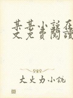 某某小说在线全文免费阅读