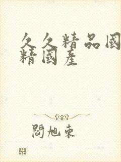 久久精品国产久精国产