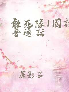 敢死队1国语版普通话