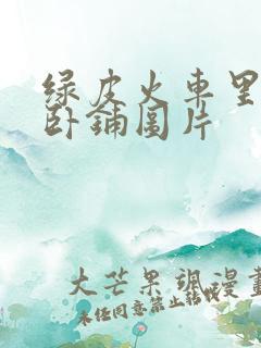 绿皮火车里面的卧铺图片