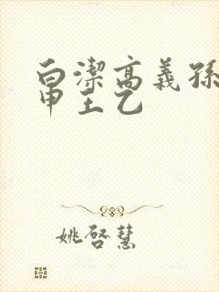 白洁高义孙倩王申王乙