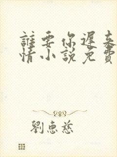 谁要你迟来的深情小说免费阅读