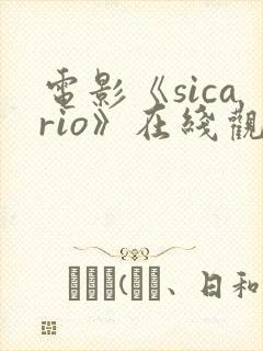 电影《sicario》在线观看