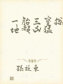 一胎三宝总裁爹地超凶猛