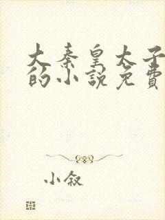 大秦皇太子李辰的小说免费阅读