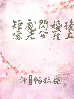 短剧闪婚后被千亿老公宠上天完整版