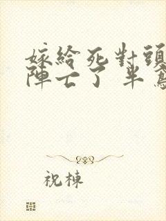 嫁给死对头后他阵亡了 半鸢尾