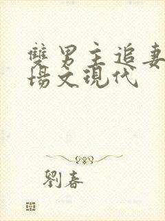 双男主追妻火葬场文现代