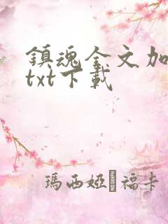 镇魂全文加番外txt下载