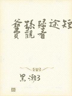 爷孙归途短剧免费观看