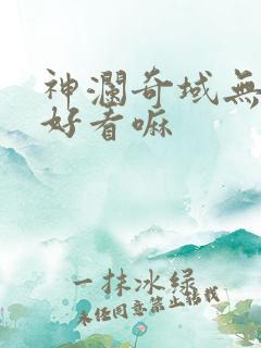神澜奇域无双珠好看嘛