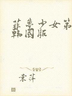 菲梦少女第三季韩国版