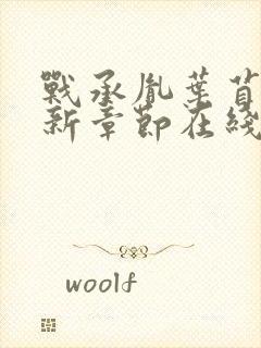 战承胤叶苜苜最新章节在线阅读