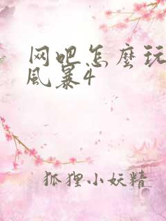 网吧怎么玩究极风暴4