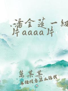 .潘金莲一级淫片aaaa片