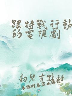 跟特战行动相似的电视剧