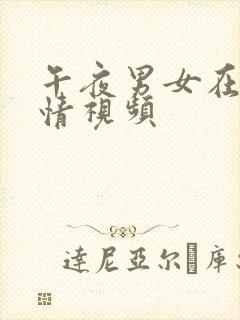 午夜男女在线激情视频