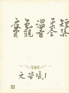 夜色温柔短剧免费观看全集