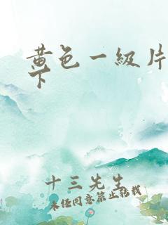 黄色一级片看一下