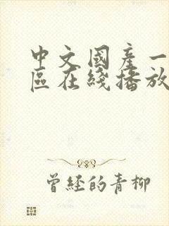 中文国产一区二区在线播放