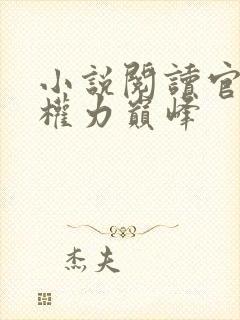 小说阅读官途:权力巅峰