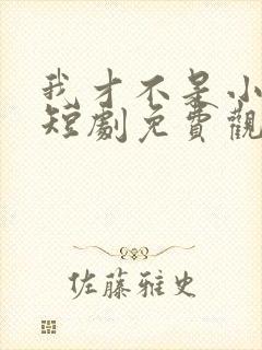 我才不是小可怜短剧免费观看全集